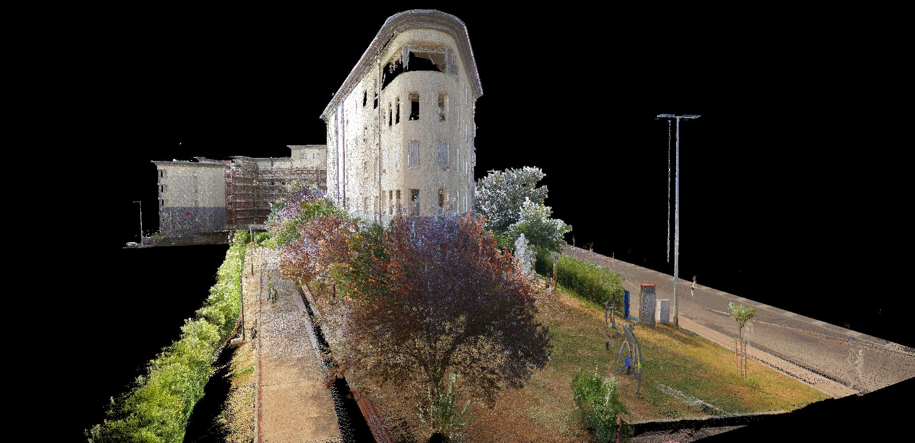 Condominio via Vittorio Gui - prospetto esterno 6